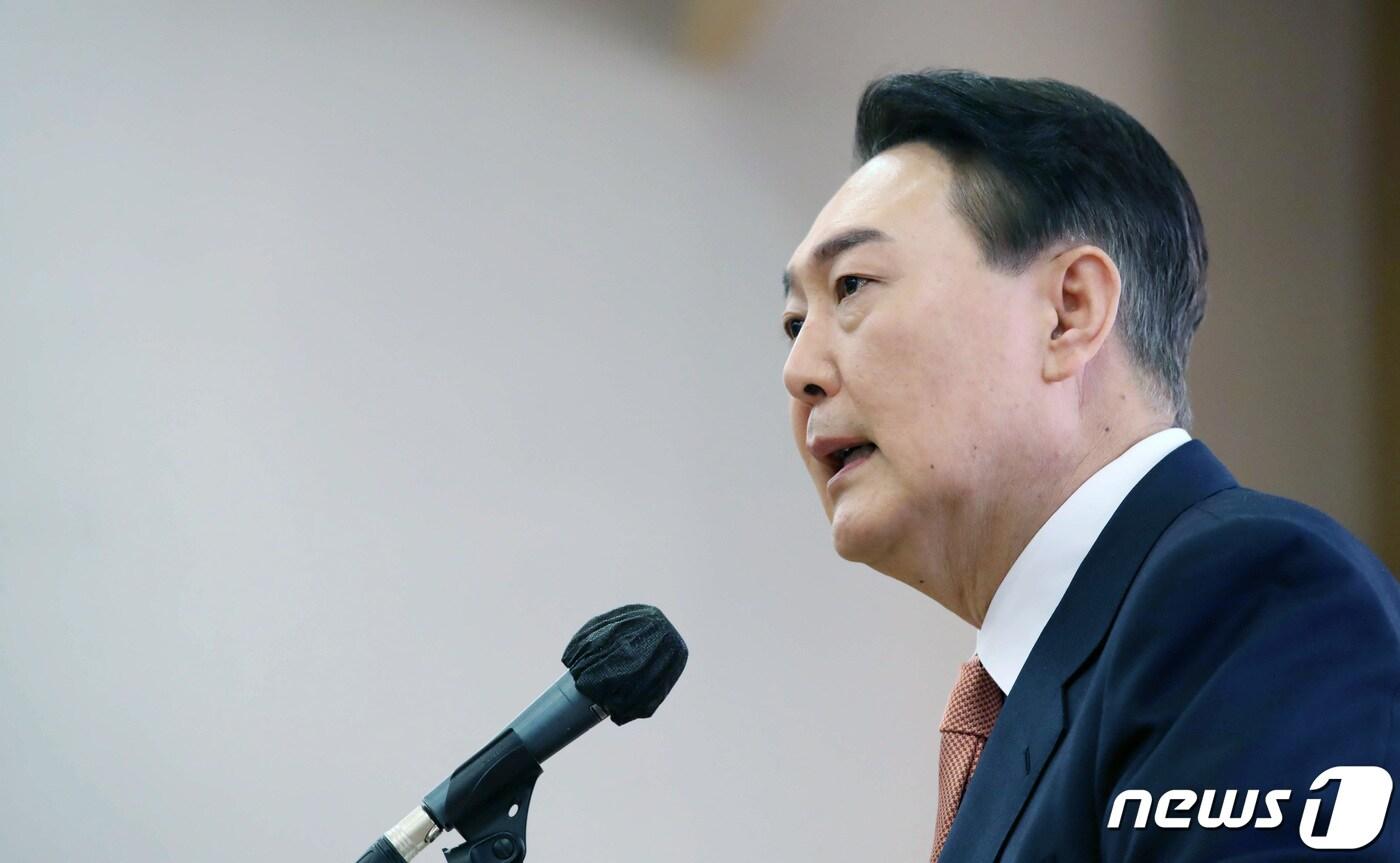 본문 이미지 - 윤석열 국민의힘 대선 후보. ⓒ News1 구윤성 기자