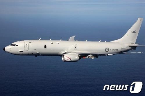본문 이미지 - 호주 공군이 운용하는 해상초계기 P-8A '포세이돈' (호주 국방부) ⓒ 뉴스1