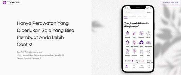 본문 이미지 - 써밋츠의 미용의료 플랫폼 웹페이지ⓒ 뉴스1