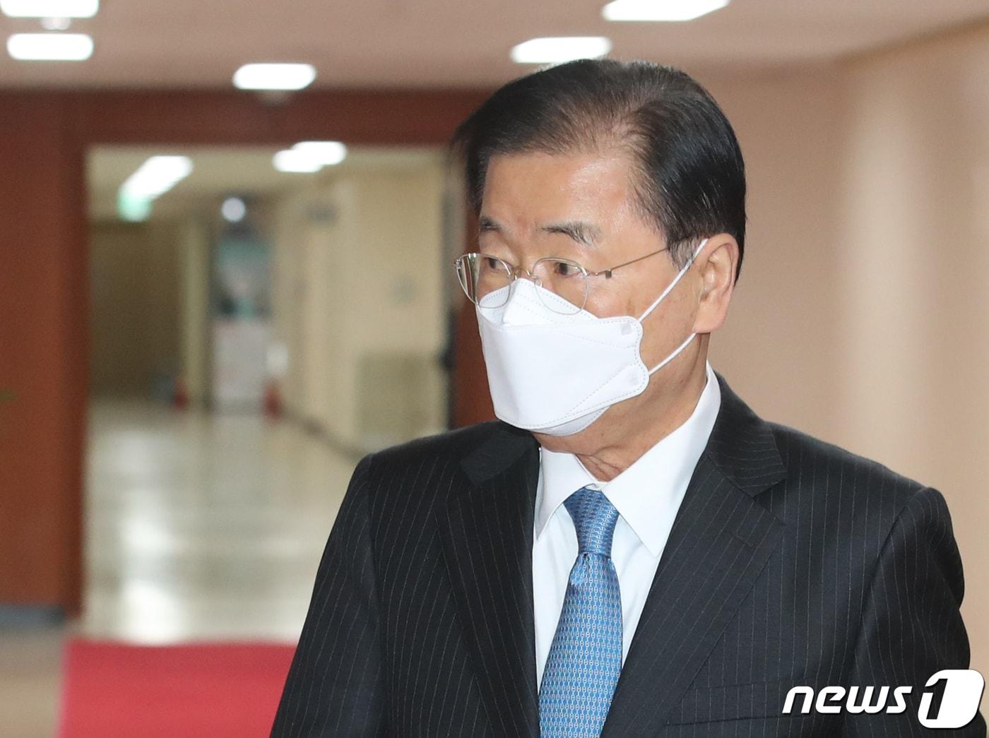 본문 이미지 - 정의용 외교부 장관 2022.2.3/뉴스1 ⓒ News1 송원영 기자
