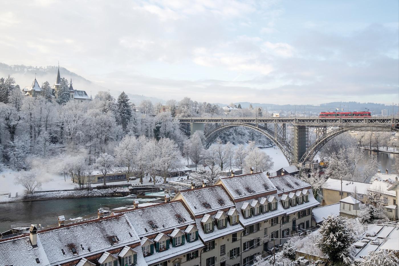 베른 겨울 풍경. 이하 스위스정부관광청 제공