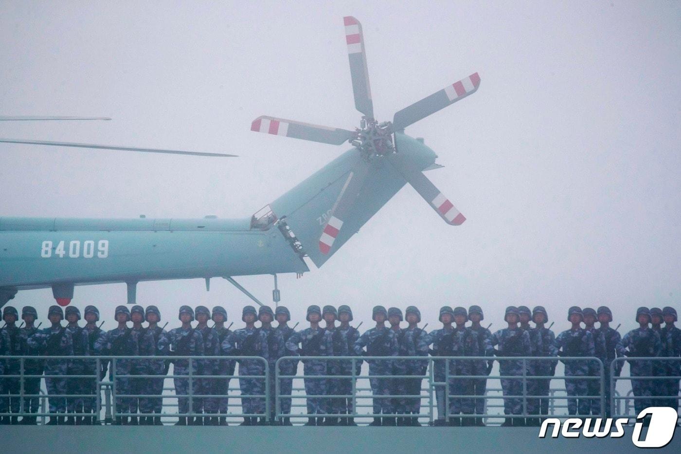 중국 인민해방군 군인들. ⓒ AFP=뉴스1 ⓒ News1 김지현 기자