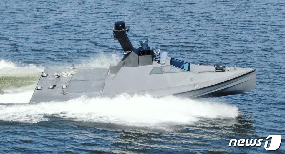 본문 이미지 - 무인수상정 '해검' (LIG넥스원 제공) ⓒ 뉴스1