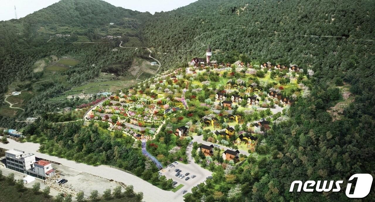 본문 이미지 - 단양 별다른 동화마을 조감도.ⓒ 뉴스1