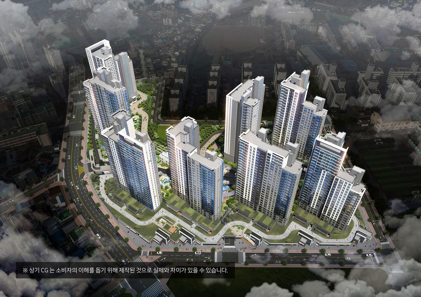 오송역 파라곤 센트럴시티3차 조감도,ⓒ 뉴스1