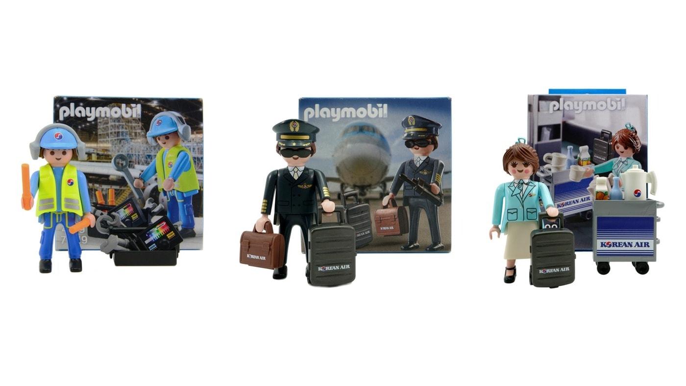 이마트는 '대한한공 승무원·조종사·정비사 피규어 3종'을 판매한다고 밝혔다.(이마트 제공) ⓒ 뉴스1