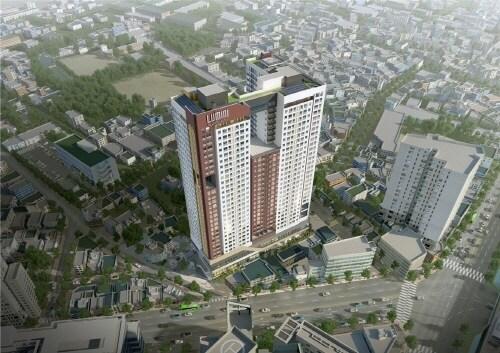 본문 이미지 - 용산 원효 루미니(조감도) (롯데건설 제공) ⓒ 뉴스1