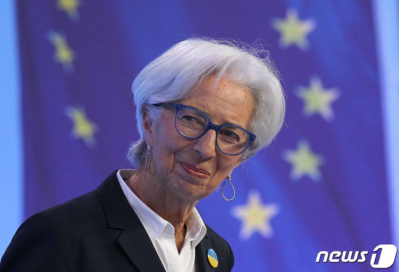 본문 이미지 - 크리스틴 라가르드 유럽중앙은행(ECB) 총재. ⓒ AFP=뉴스1