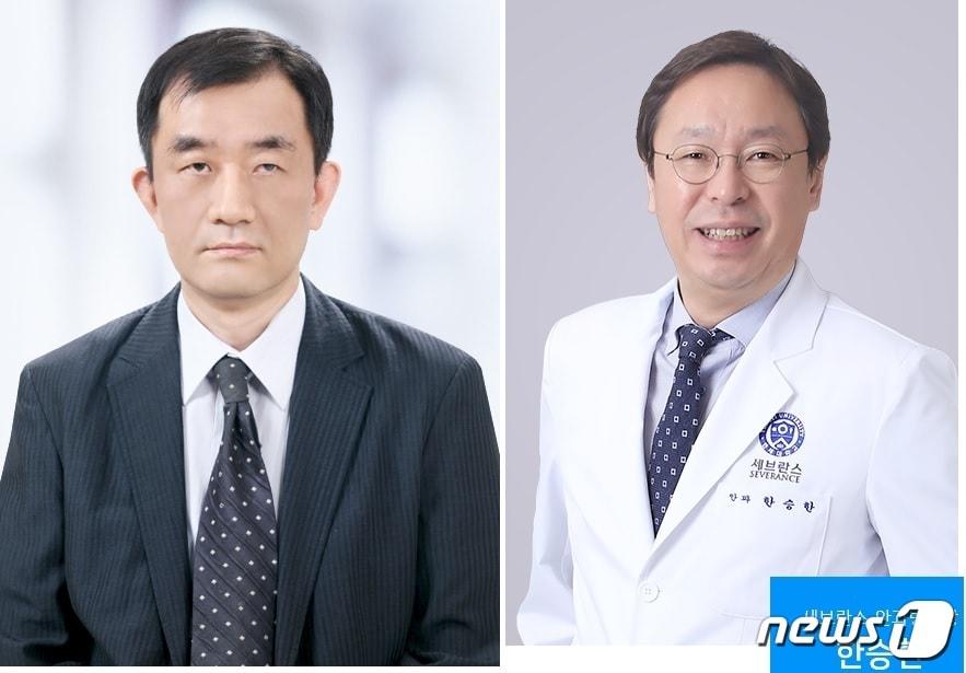 본문 이미지 - 박도준 서울대병원 교수(왼쪽)와 한승한 세브란스 안과병원장(각 병원 홈페이지 캡처). ⓒ 뉴스1