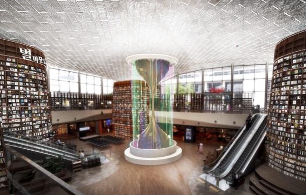 본문 이미지 - 스타필드 코엑스몰 별마당 도서관(신세계프라퍼티 제공) ⓒ 뉴스1