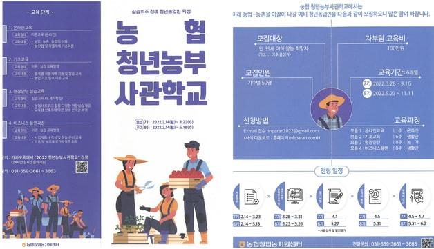 본문 이미지 - 청년농부사관학교 교육생 모집 ⓒ News1