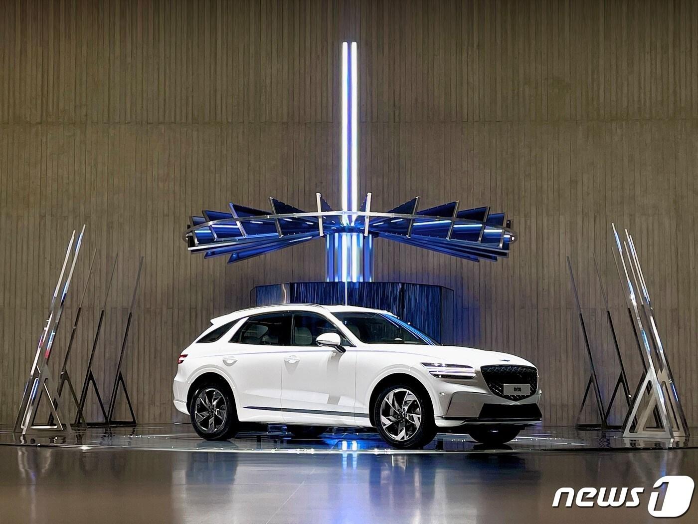 본문 이미지 - 제네시스 GV70 전동화 모델(사진제공=제네시스) ⓒ 뉴스1