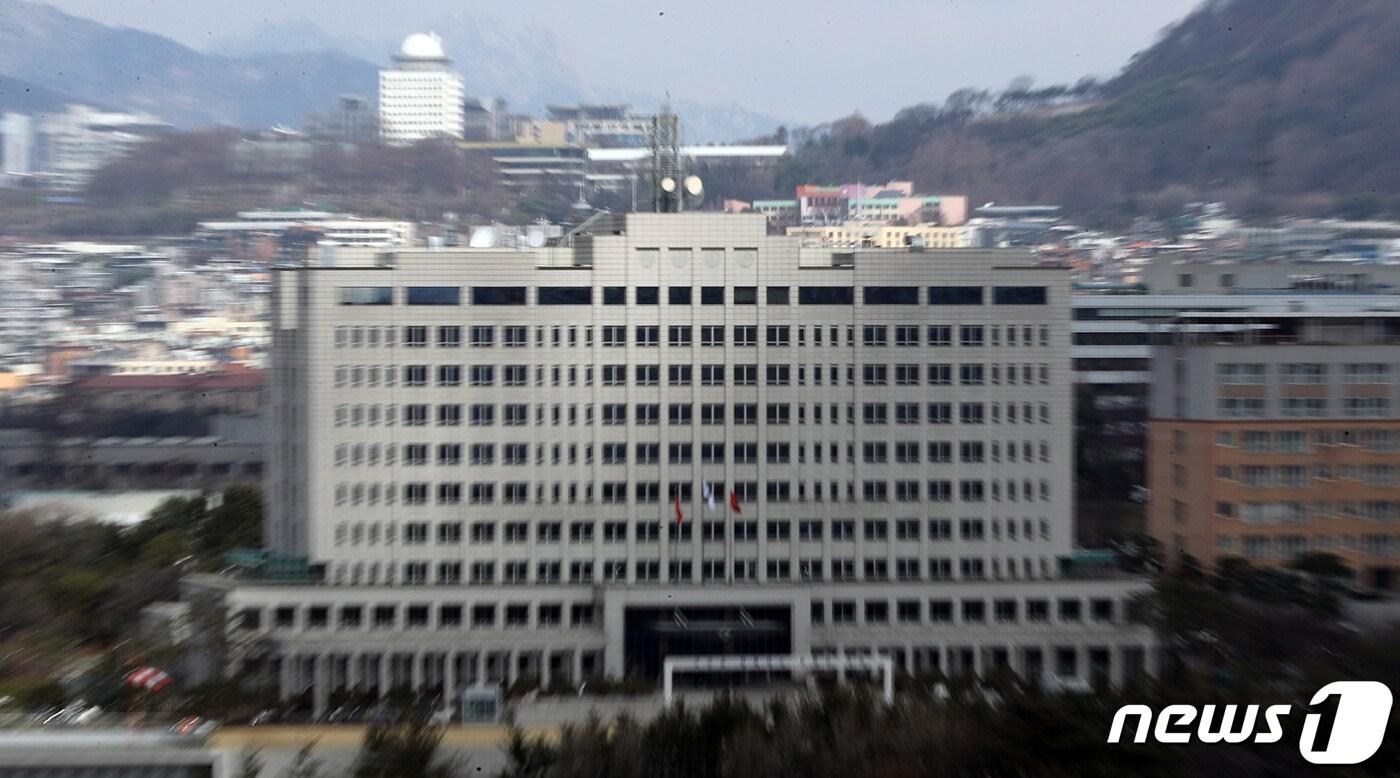 본문 이미지 - 서울 용산구 소재 국방부 청사 본관. 2022.3.20/뉴스1 ⓒ News1 장수영 기자