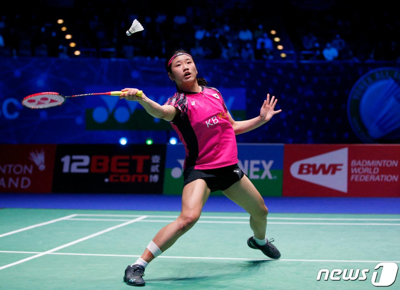 본문 이미지 - 한국 여자 배드민턴의 안세영. ⓒ 로이터=뉴스1 ⓒ News1 임세영 기자