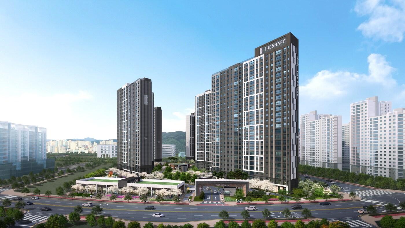 더샵 리듬시티 투시도(포스코건설 제공) ⓒ 뉴스1