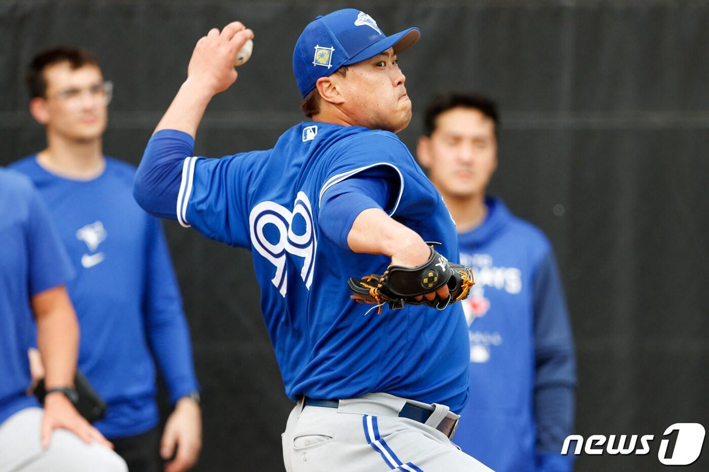 토론토 류현진. ⓒ 로이터=뉴스1