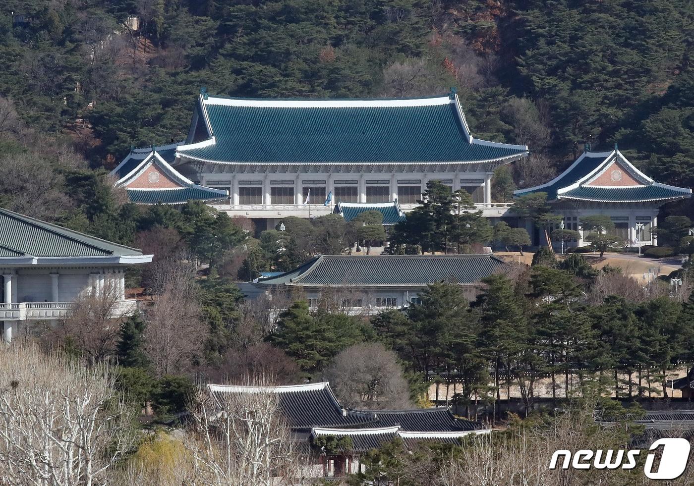 본문 이미지 - 청와대 모습. 2022.3.28/뉴스1 ⓒ News1 송원영 기자