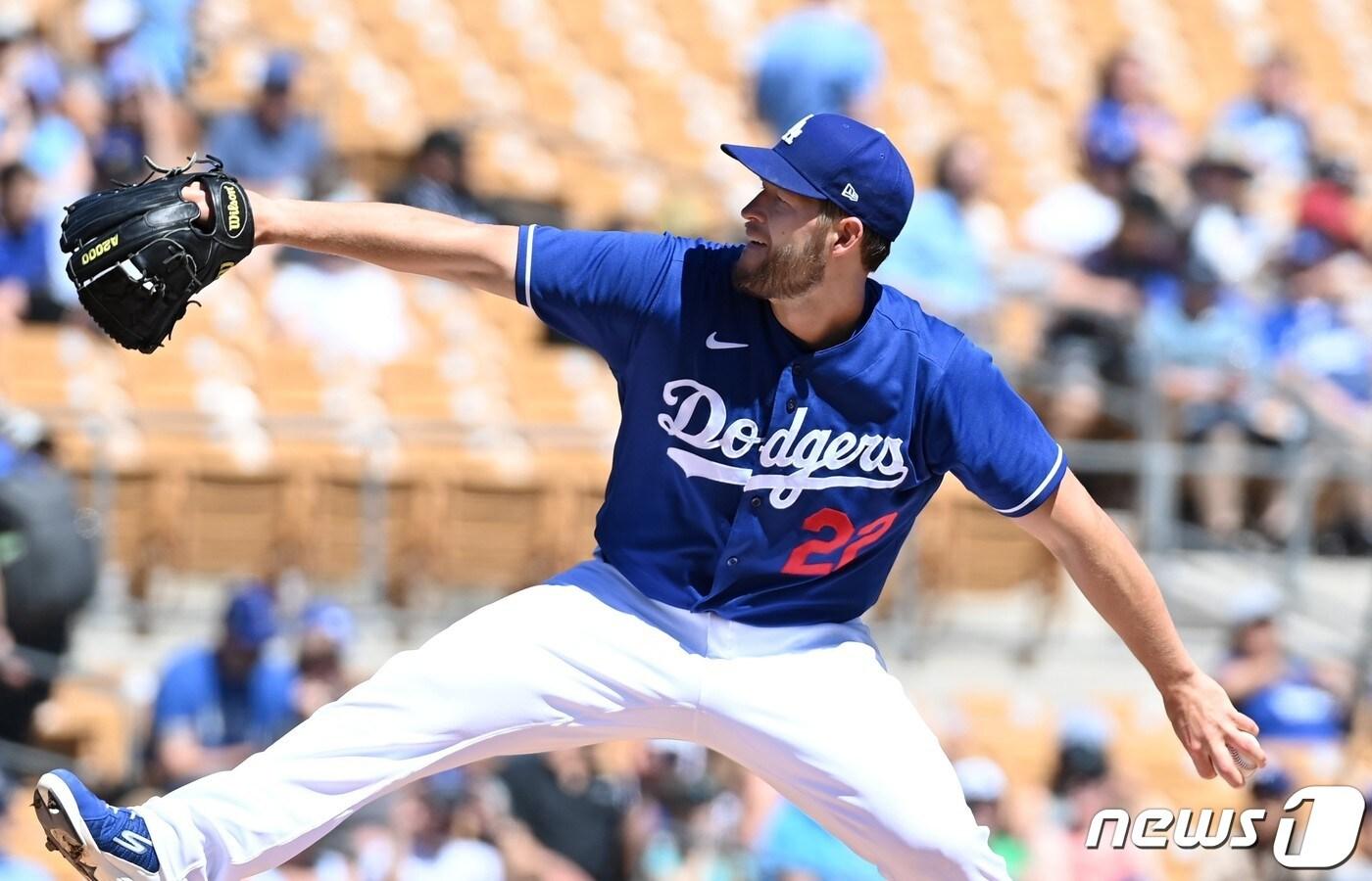 LA 다저스 클레이튼 커쇼. ⓒ AFP=뉴스1