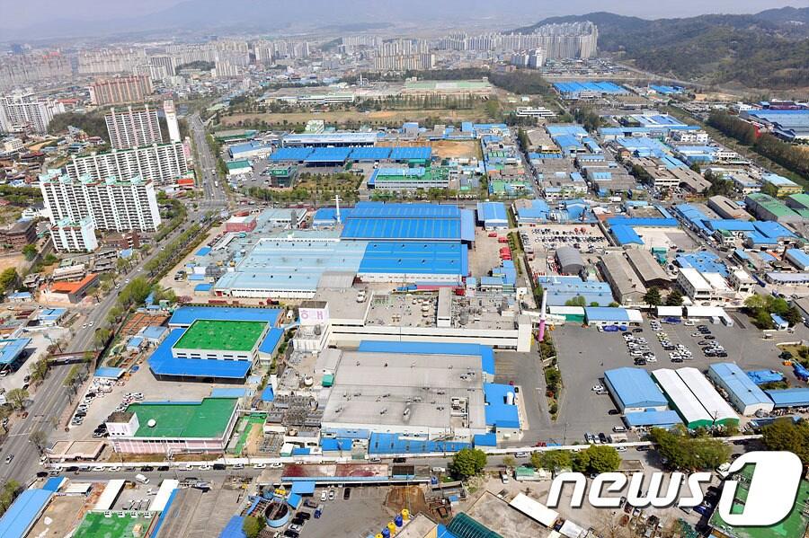 본문 이미지 - 광주 본촌산단 전경.(광주시 제공. 재판매 및 DB 금지)