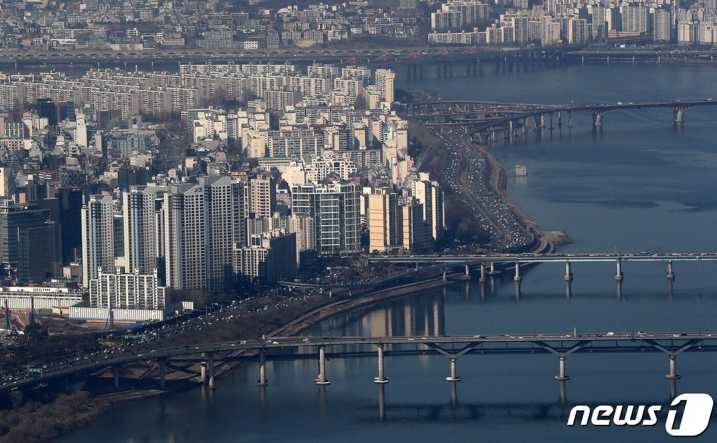 서울 아파트단지(자료사진) 2022.3.3/뉴스1 ⓒ News1 박세연 기자