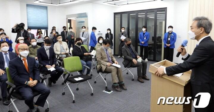 본문 이미지 - 첫마중길 공감치유센터(이하 센터)가 30일 문을 열고 본격 운영에 돌입했다.(전주시 제공)ⓒ 뉴스1