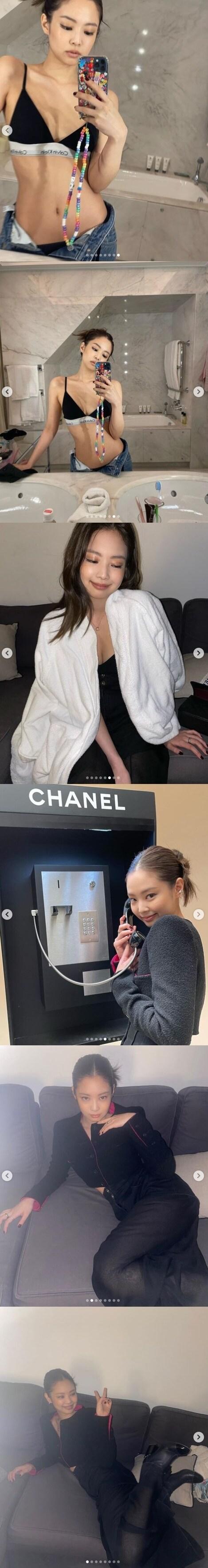 본문 이미지 - 제니 인스타그램 ⓒ 뉴스1