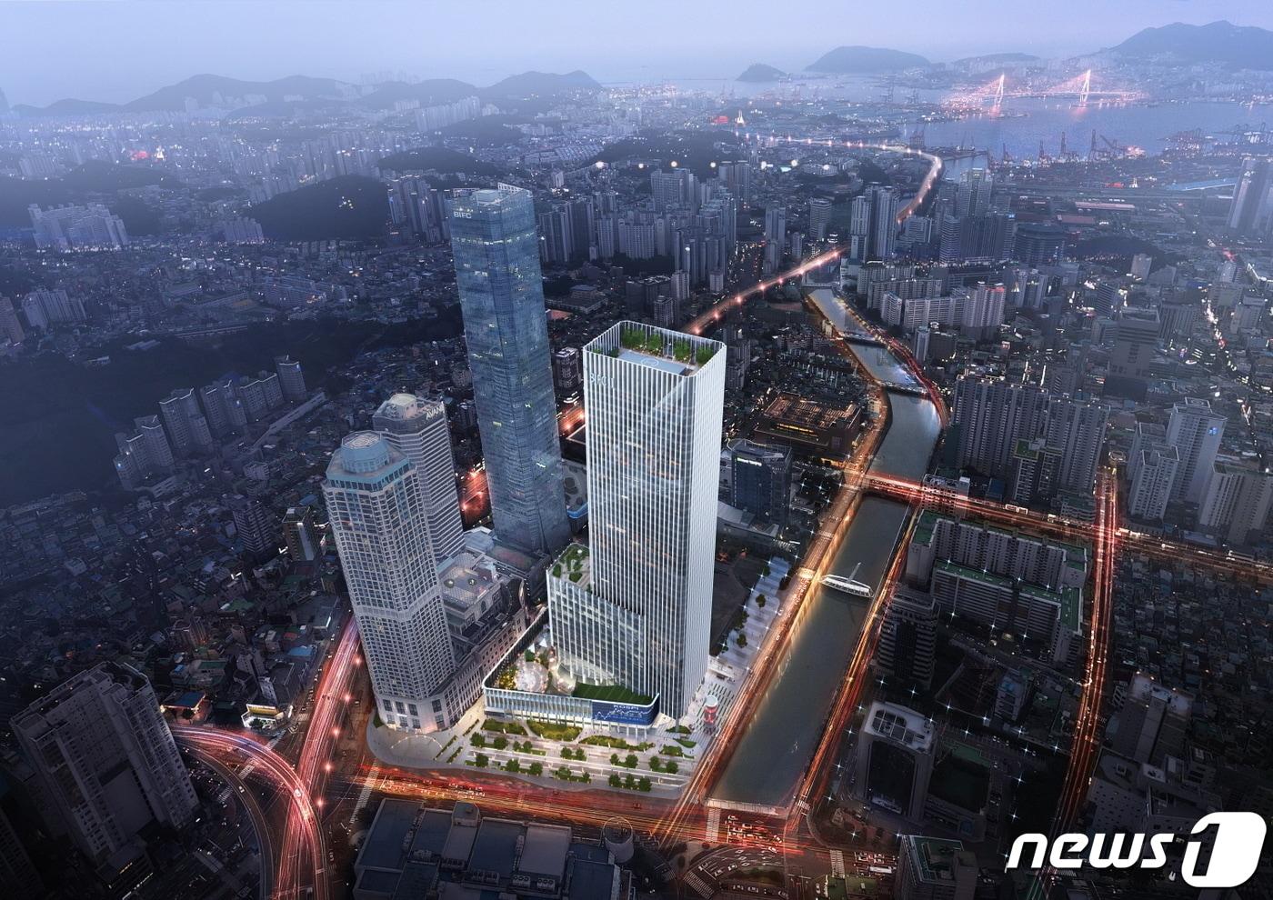 BIFC 3단계 복합개발사업 조감도.(부산도시공사 제공) ⓒ 뉴스1