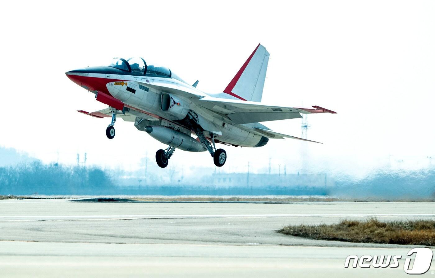  T-50 고등훈련기.(공군1전비 제공)/뉴스1 ⓒ News1 박준배 기자