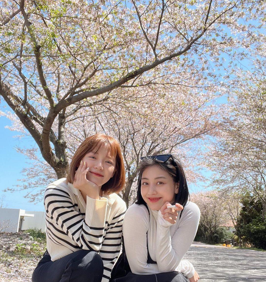 본문 이미지 - 김세정, 트와이스 지효/김세정 SNS ⓒ 뉴스1