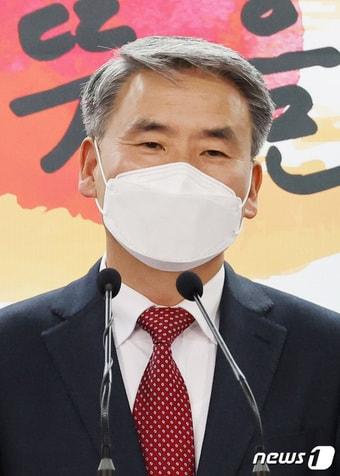 본문 이미지 - 이종섭 국방부 장관 내정자. 2022.4.10/뉴스1 ⓒ News1 인수위사진기자단