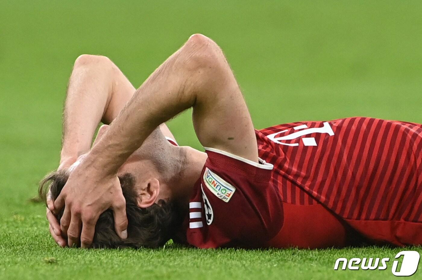 본문 이미지 - 안방서 UCL 4강 진출에 실패한 바이에른 뮌헨 ⓒ AFP=뉴스1