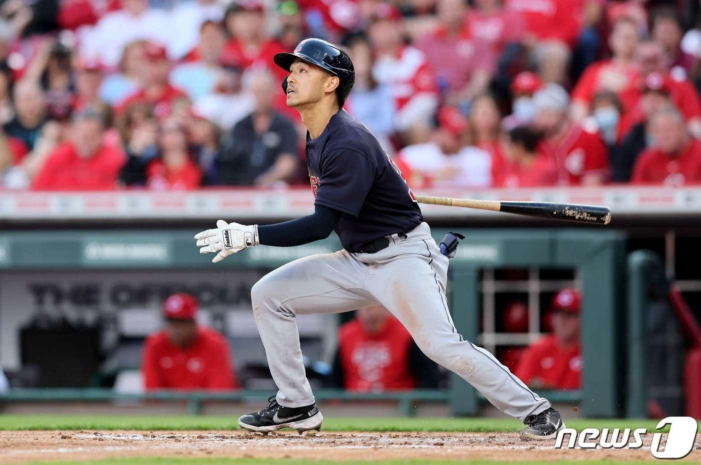 스티븐 콴은 메이저리그 데뷔 5경기에서 18차례 출루 기록을 세웠다. ⓒ AFP=뉴스1