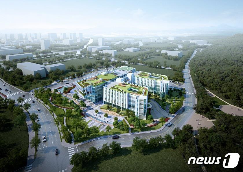 본문 이미지 - 14일 충북 음성군은 민선 7기 4년간 공모사업 190건에 선정돼 사업비 7000억원을 확보했다고 밝혔다. 사진은 국립소방병원 조감도.(음성군 제공)2022.4.14/ⓒ 뉴스1