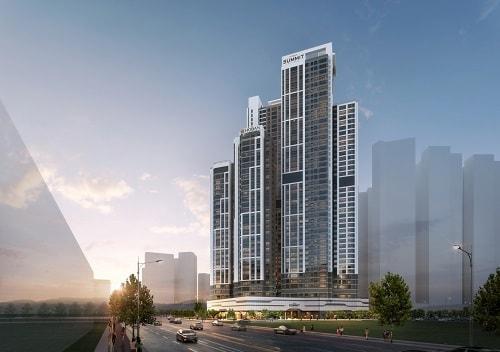 본문 이미지 - 호반써밋 하이브파크 석경 투시도ⓒ 뉴스1