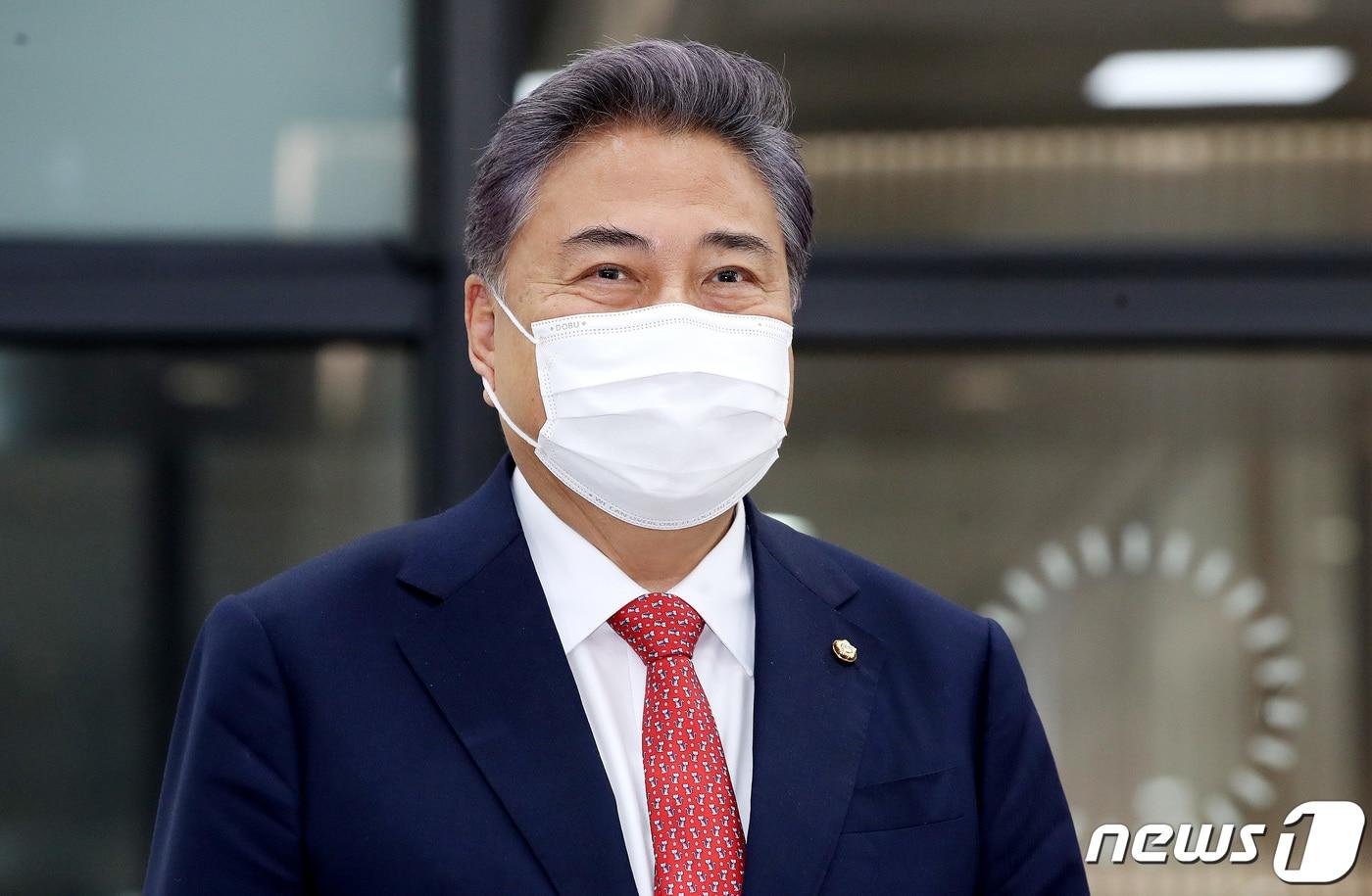 본문 이미지 - 박진 외교부 장관 후보자. 2022.4.18/뉴스1 ⓒ News1 박지혜 기자