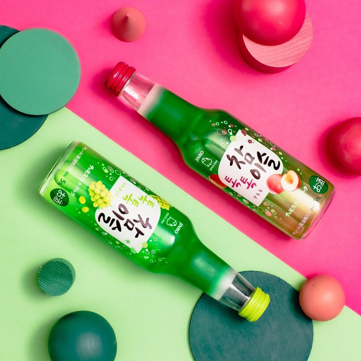 본문 이미지 - 하이트진로의 일본 신제품 '참이슬톡톡'.(하이트진로 제공)ⓒ 뉴스1