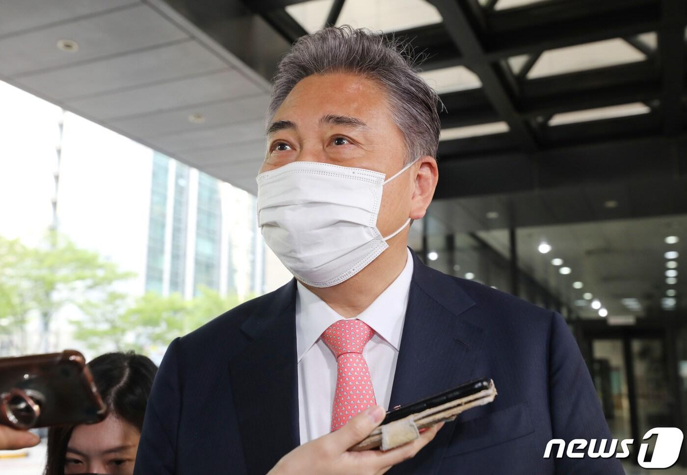본문 이미지 - 박진 외교부 장관 후보자. 2022.4.19/뉴스1 ⓒ News1 박지혜 기자
