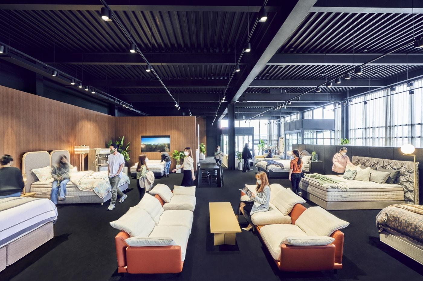 시몬스 갤러리 평택고덕점 1층 전경&#40;시몬스 침대 제공&#41; ⓒ 뉴스1