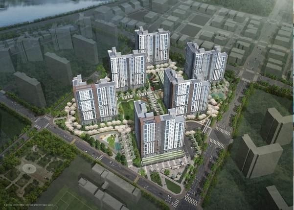 본문 이미지 - 군산 신역세권 한라비발디 센트로 조감도ⓒ 뉴스1