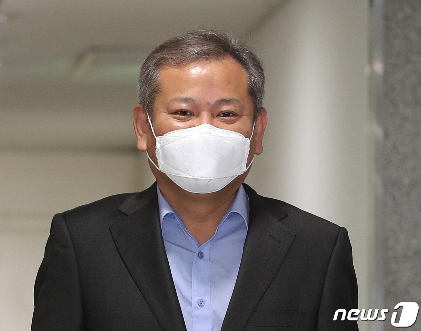 본문 이미지 - 이상민 행정안전부 장관 후보자. 2022.4.21/뉴스1 ⓒ News1 이성철 기자