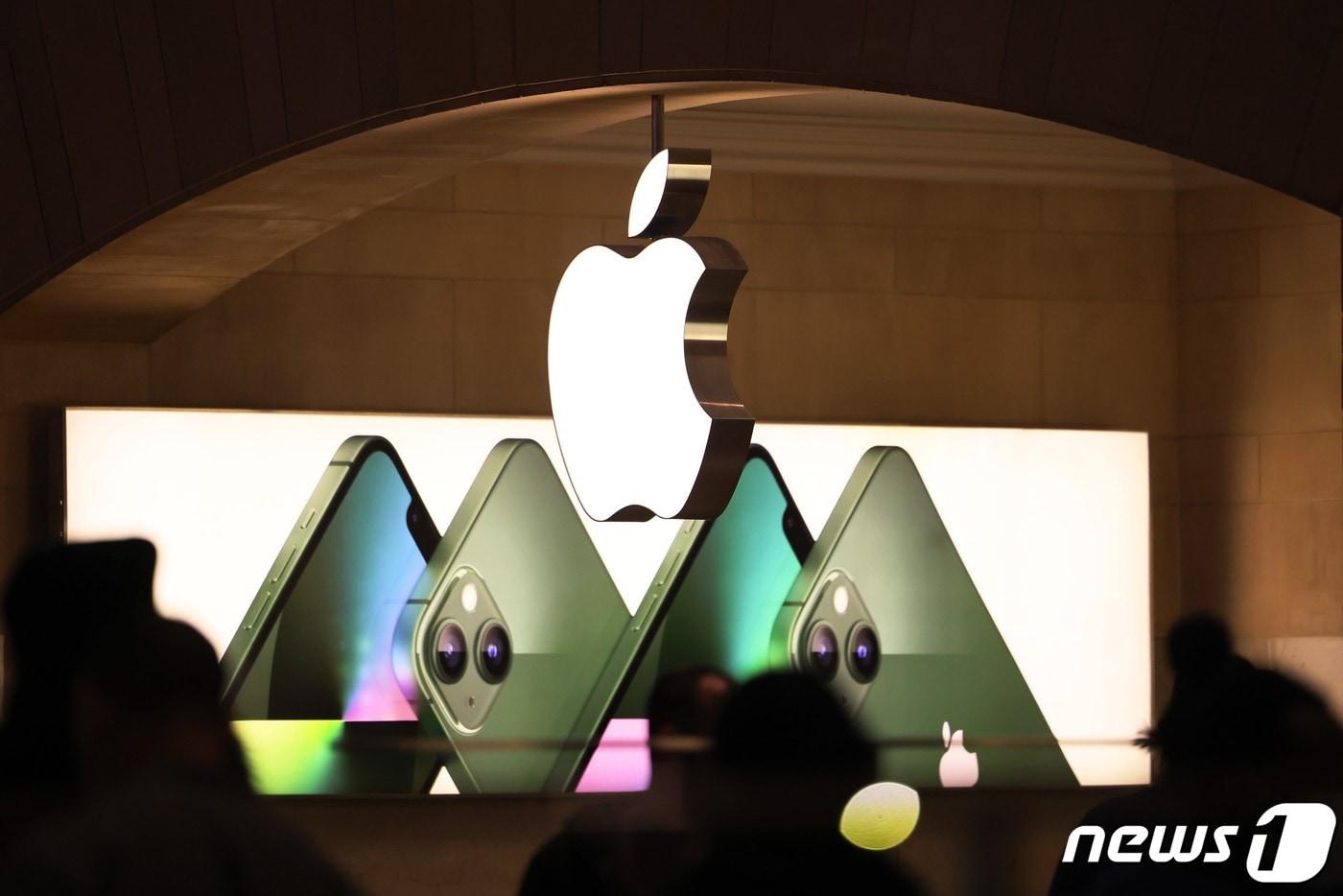 미국 뉴욕주 뉴욕시 애플스토어 그랜드센트럴역점 2022.04.18 ⓒ AFP=뉴스1