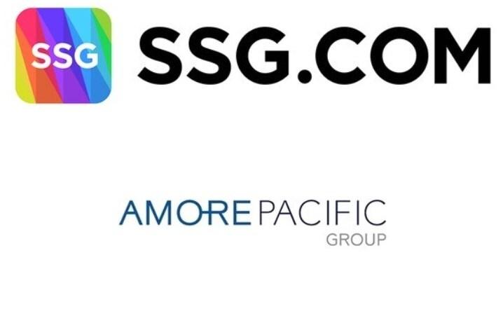 본문 이미지 - SSG닷컴·아모레퍼시픽그룹 로고.(SSG닷컴 제공) ⓒ 뉴스1