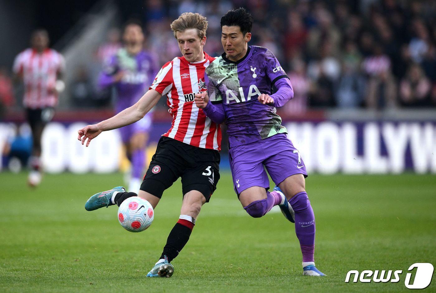 토트넘 홋스퍼의 손흥민 ⓒ AFP=뉴스1