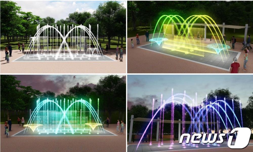 본문 이미지 - 부산 북구 금곡동 천사공원 물놀이장 조감도.(김도읍 의원실 제공)ⓒ 뉴스1