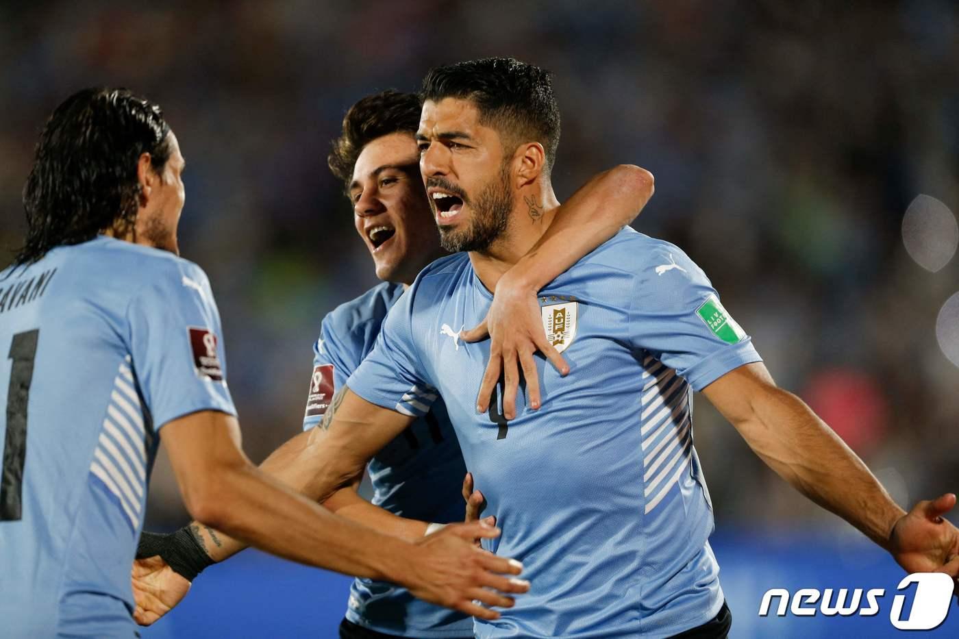 우루과이 축구대표팀. ⓒ AFP=뉴스1