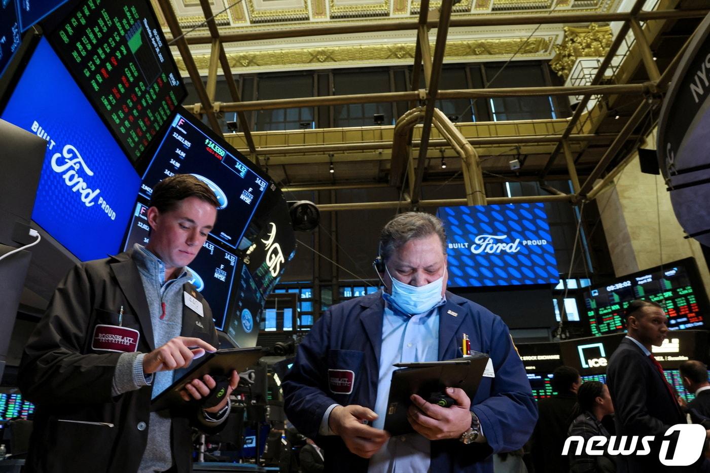 미국 뉴욕증권거래소&#40;NYSE&#41;. ⓒ 로이터=뉴스1 ⓒ News1 김지현 기자