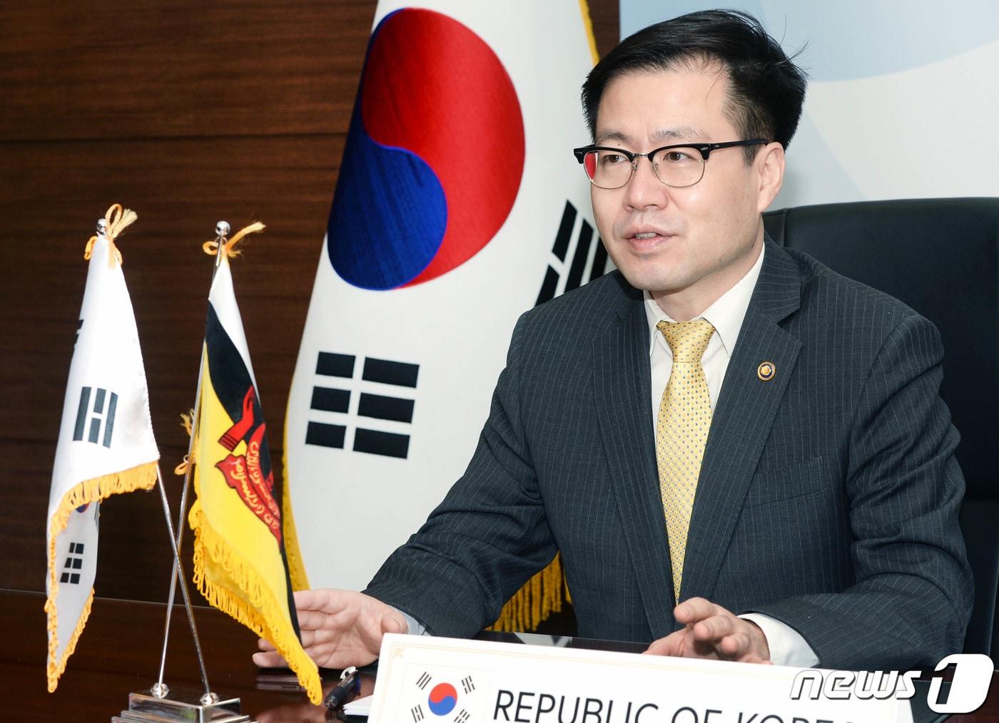 본문 이미지 - 여한구 산업통상자원부 통상교섭본부장 &#40;산업통상자원부 제공&#41; 2022.4.7/뉴스1