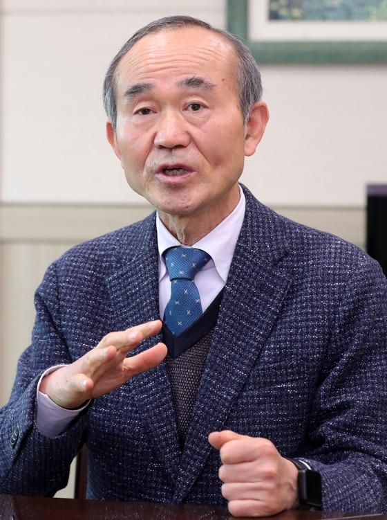 본문 이미지 - 박준배 김제시장이 김제시청 시장실에서 뉴스1 전북취재본부와 인터뷰를 하고 있다. 2022.4.7/뉴스1 ⓒ News1 유경석 기자