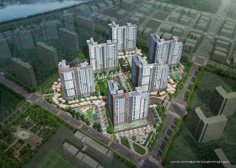 본문 이미지 - ‘군산 신역세권 한라비발디 센트로’ 조감도ⓒ 뉴스1