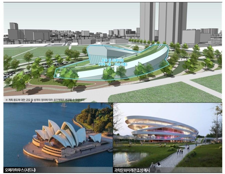 본문 이미지 - 삼표레미콘 부지 개발 구상(성동구 제공).ⓒ 뉴스1